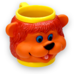 41004A ice cream cup wild animals lion