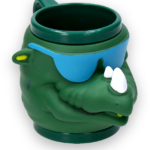 41004A ice cream cup wild animals rhino