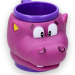 41004A ice cream cup wild animals hippopotamus