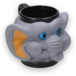 41004A ice cream cup wild animals elephant